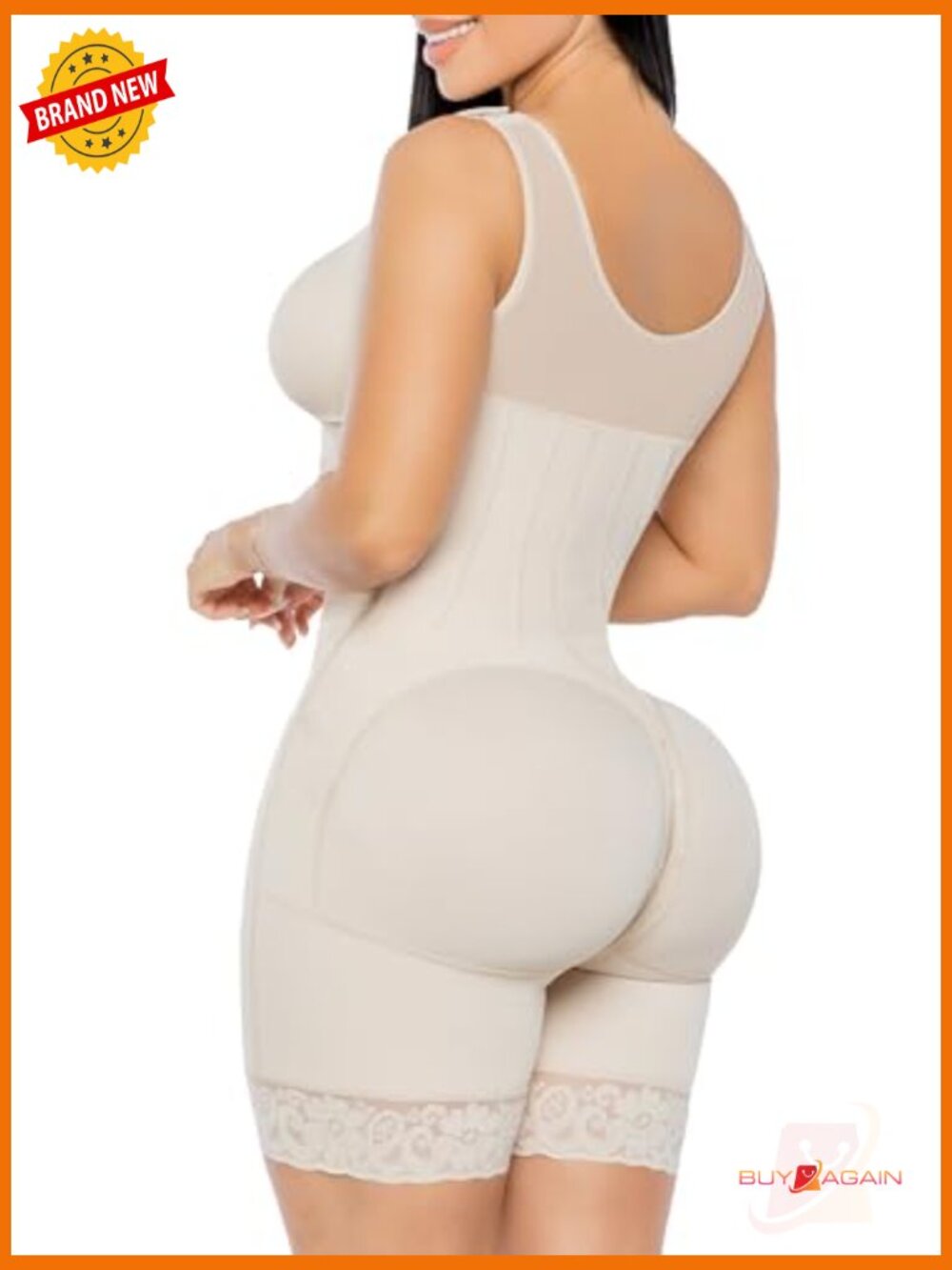 Fajas Colombianas Shapewear Bodysuit Tummy Control Body Shaper Post Surgery - Picture 2 of 7